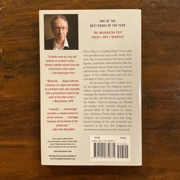 NWT The Children Act by Ian McEwan Author of Bestseller Atonement - Picture 2 of 3